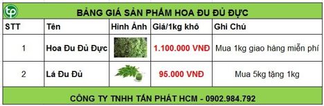 Địa chỉ mua bán hoa đu đủ đực tại Long Biên tăng cường sức khỏe