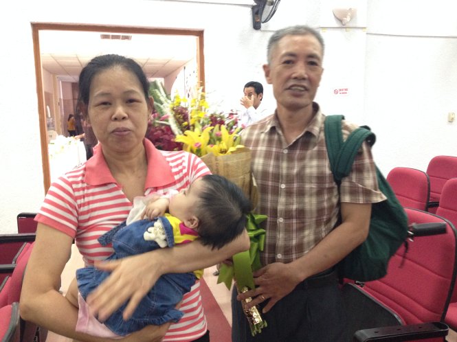 hạnh phúc khi được làm mẹ